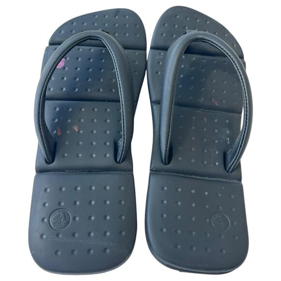 Crocs Sandals Womens 7 Captiva Cushioned Flip Flops Lightweight Casual Comfort - Picture 6 of 9